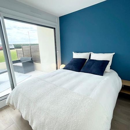 T3 Neuf Archi Cocooning Terrasse Face A La Mer Ploemeur Bagian luar foto